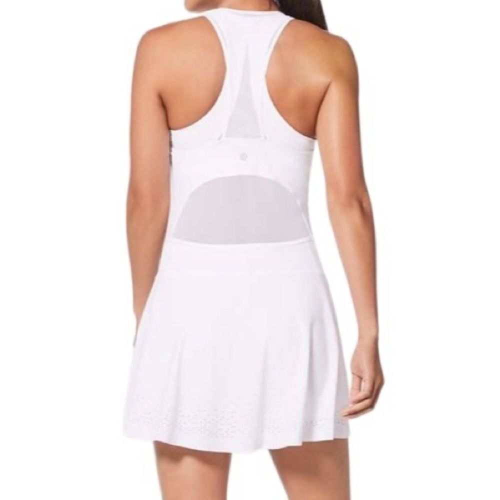 Lululemon Perf-ect Your Pace Dress White Size 8 Dress Skort